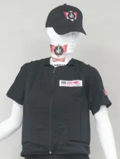 RIPPENSCHUTZWESTE SCHWARZ