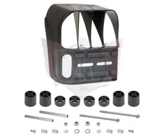 SEITENTEIL HECKSPOILER SIGMA LINKS SCHWARZ