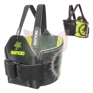 BENGIO BUMPER AB7L FIA 8870-2018, GRAU-GELB