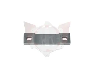 BEFESTIGUNGSLASCHE FARBE SILBER 16mm