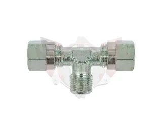 ANSCHLUSSSTÜCK T-FORM 2x M10x1, 1x 1/8