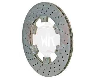 BREMSSCHEIBE HINTEN 208x12mm GELOCHT