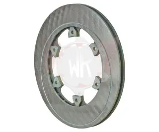 BREMSSCHEIBE HINTEN 208x12mm GERILLT