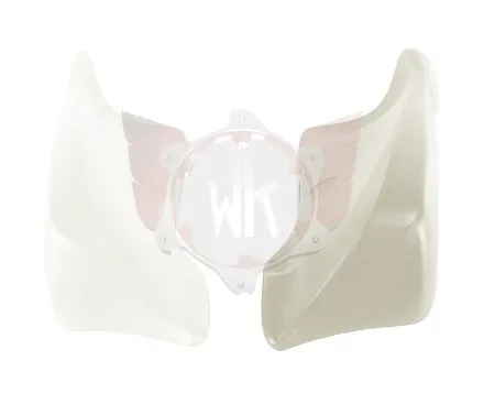 SEITENKASTEN STILO LINKS PERLWEISS
