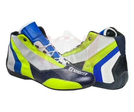 KARTSCHUH SK22 NAVY-BLAU/FLUO-GELB