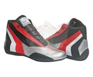 KARTSCHUH SK24 SILBER/SCHWARZ/ROT