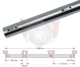 ACHSE KZ 1040x50x2mm HART