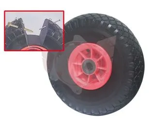 PANNENSICHERES RAD FÜR K-WAGEN 260x85x20mm