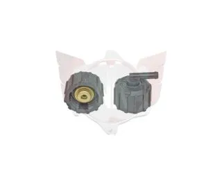 KÜHLERDECKEL KUNSTSTOFF Ø 40mm, 1 BAR