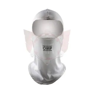 OMP Sturmhaube weiß, Polyester/Spandex