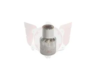 6-KANT STECKNUSS 10mm, 1/2 Zoll, CHROME+