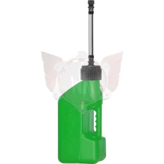 KAWASAKI GRÜNER KANISTER 10L MIT SCHWARZEM DECKEL