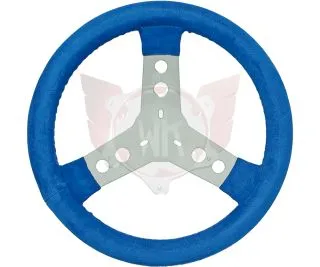 LENKRAD WILDLEDER 300mm BLAU