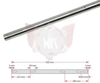 ACHSE 920x25mm VOLLMATERIAL