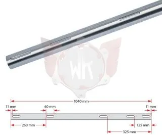 ACHSE 1040x40x3mm HART 125ccm
