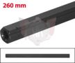 SPURSTANGE SECHSKANT M8x260 SCHWARZ ELOXIERT
