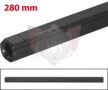 SPURSTANGE SECHSKANT M8x280 SCHWARZ ELOXIERT