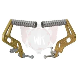 PEDAL-SET CNC ALUMINIUM GOLD