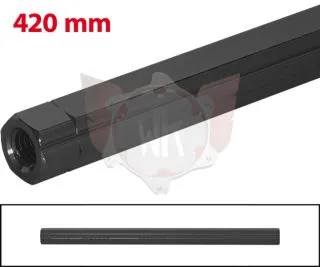 SCHALTSTANGE 420mm SCHWARZ ELOXIERT