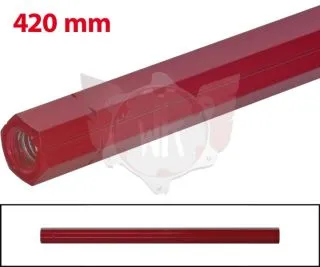 SCHALTSTANGE 420mm ROT ELOXIERT
