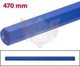 SCHALTSTANGE 470mm BLAU ELOXIERT