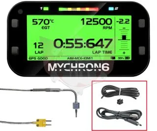MYCHRON 6 MIT GPS, BT, WiFi, USB- UND U/Min-KABEL