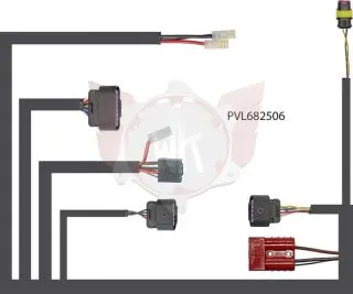 Kabelbaum mit Delphi Stecker PVL
