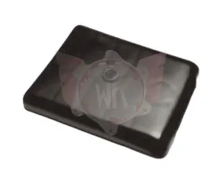 HALTEPLATTE FÜR TANK SCHWARZ