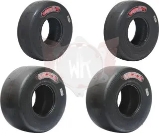 REIFEN SATZ VEGA SLICK M1 CIK  4.00/5.00