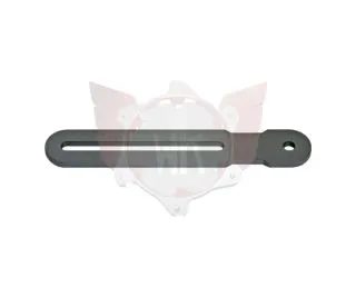 AUSPUFFHALTER GERADE, STAHL, LANGLOCH 8mm