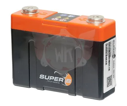 SUPER B ANDRENA 12V 2,5AH LITHIUM BATTERIE 460g