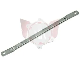 SITZHALTER OVAL 38cm VERCHROMT