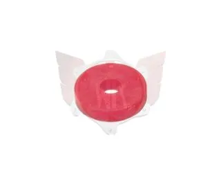 UNTERLEGSCHEIBE 20x6x4 FARBE  ROT