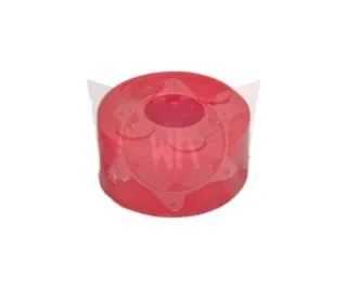 UNTERLEGSCHEIBE 27x10x14 FARBE  ROT