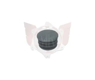 VERSCHLUSSSTOPFEN DN 28mm SCHWARZ