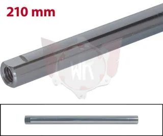 SPURSTANGE RUND 210mm  TITAN ELOXIERT