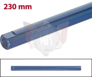 SPURSTANGE RUND 230mm  BLAU ELOXIERT