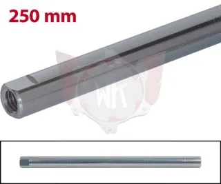 SPURSTANGE RUND 250mm  TITAN ELOXIERT