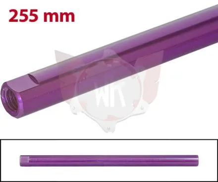 SPURSTANGE RUND 255mm  LILA ELOXIERT
