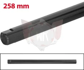 SPURSTANGE RUND 258mm SCHWARZ ELOXIERT