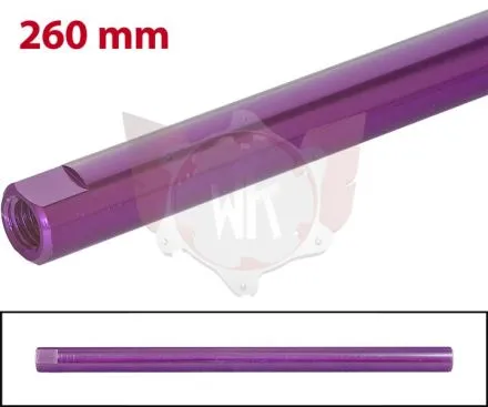SPURSTANGE RUND 260mm  LILA ELOXIERT