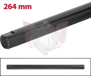 SPURSTANGE RUND 264mm SCHWARZ ELOXIERT