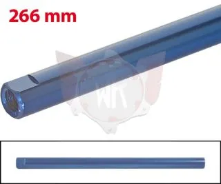 SPURSTANGE RUND 266mm  BLAU ELOXIERT