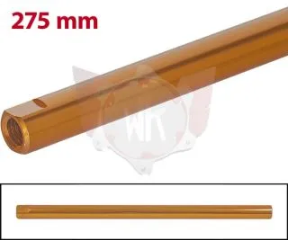 SPURSTANGE RUND 275mm  ORANGE ELOXIERT