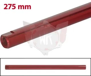 SPURSTANGE RUND 275mm  ROT ELOXIERT