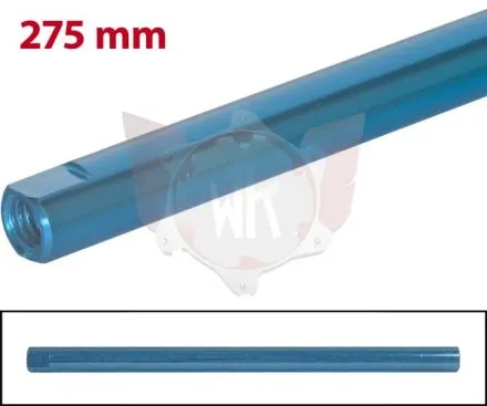 SPURSTANGE RUND 275mm  TÜRKIS ELOXIERT