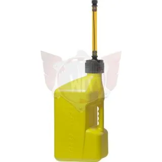 GELBER KANISTER 20L MIT SCHWARZEM DECKEL