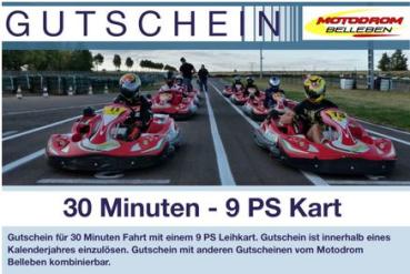 30 Minuten 9 PS Kart fahren
