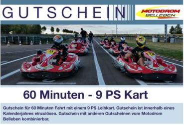 60 Minuten 9 PS Kart fahren